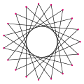 Правильный звездообразный многоугольник 19-7.svg