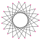 Правильный звездообразный многоугольник 19-7.svg