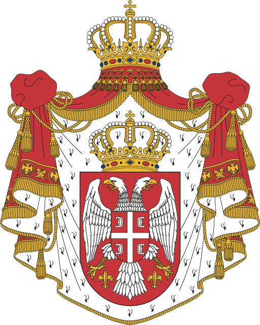 Coat of arms of Kingdom of Serbia