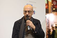 speaking at the 2015 Paris Book Fair