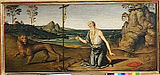 Святой Иероним в пустыне. 1520-е гг. Дерево, масло. Лувр, Париж