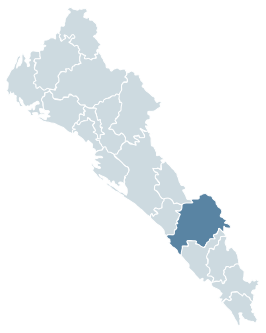 Kaart van San Ignacio