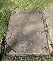 Køge Kirke. Gravestone over Jen Thaning. Ca 1817. (No 154 in Danmarks Kirker)