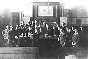 School class in Hannover (secondary class).