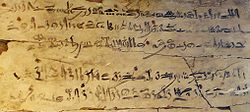Image illustrative de l’article Instructions d'Amenemhat
