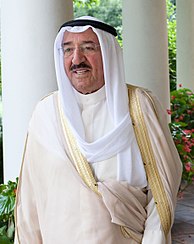 الشيخ صباح الأحمد الجابر الصباح في 2009 (صورة أرشيف). المصدر: البيت الأبيض