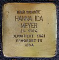 Stolperstein für Hanna Ida Meyer (Stammheimer Straße 13)