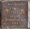 Stolperstein für Kuise Bernstein (Görresstraße 15)