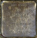 Stolperstein für Julius Buchholz (Lothringer Str 51)