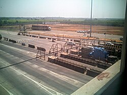 Tollgate on National Highway 16 at Tangutur,  Prakasam district