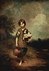 فتاة الكوخ والكلب والإبريق (Cottage Girl with Dog and pitcher) (1785)