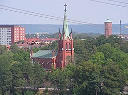 Trollhättanin kirkko.
