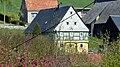 Wohnstallhaus (Umgebinde) eines Bauernhofes