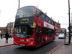 Autobus Volvo de la compagnie First.