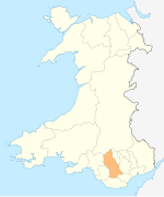 Wales Rhondda Cynon Taf-lokalizilmap.svg