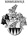 Alternatives Wappen derer von Rindfleisch in Siebmachers Wappenbuch