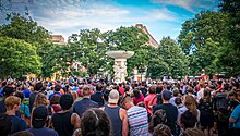 Vigil in Washington, D.C., June 13, 2016 Washington DC Vigil for Orlando (27623767946).jpg