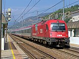 EuroCity (EC), layanan kereta lintas perbatasan ÖBB