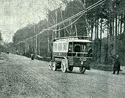 Haide-Bahn auf der Königsbrücker Landstraße