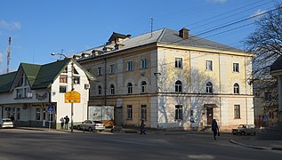 Butikker og cigaretfabrik i Vynnyky