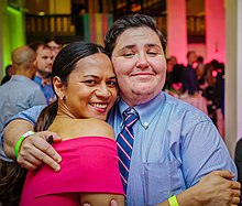 Transgender friends in Washington, D.C. 2017.05.13 -HeroesGala2017 Capital Pride Washington DC, USA 4854 (34519692261).jpg (cropped).jpg