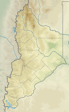 Laguna Mellizo ubicada en Provincia del Neuquén