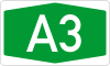 Autokinetodromos A3 number