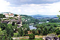 Schloss Belcastel über der Dordogne