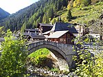 Bogenbrücke mit Kapelle St. Anton