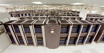 Former Blue Mountain Supercomputer facility at...