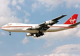 Boeing 747-200 in 1994.