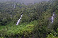 Cascade "Le Voile de la Mariée" à Salazie