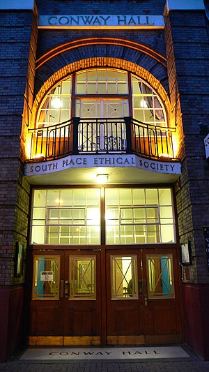 Conway Hall Humanist Centre, home of the South...
