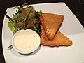 Image 26Fried cheese, served with tartar sauce and side salad (from Czech cuisine)