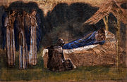 Pastel sketch for The Nativity, 1887 (Garman-Ryan Collection)