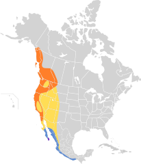 Mapa występowania