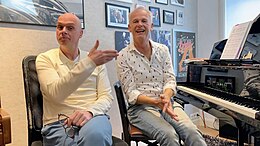 Erik van der Luijt & Cor Bakker voor pianospelenmetcor.nl