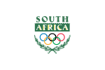 Flagge der südafrikanischen Athleten bei den Olympischen Winterspielen 1994