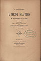 L'origine dell'uomo e il sentimento religioso (1893)