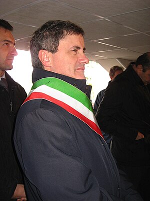Gianni Alemanno, Mayor of Rome. Italiano: Gian...