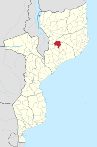 Distretto di Gurué – Localizzazione