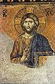 Krist u slavi. Aja Sofija, detalj mozaika Deesis (Carigrad, 1280.)