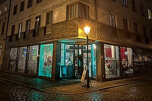 Haupteingang des Altstadttheater Köpenick, Vorderhaus am Alten Markt