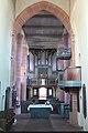 Blick durch den Chorbogen in ds Schiff der Evangelischen Stadtkirche Herborn mit Walcker-Orgel