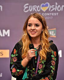 Ilinca Băcilă beim Eurovision Song Contest 2017