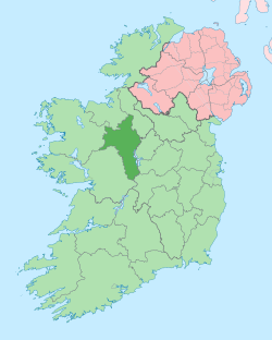 Location of Coonty Roscommon