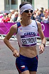 Ivana Sekyrová i damernas maraton