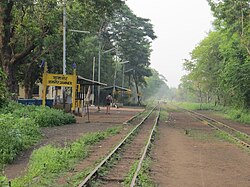 Bahnstation von Jamner