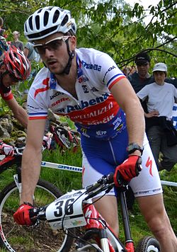 Jan Škarnitzl na závodech SP v La Bresse (2012)