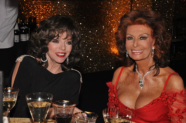 FileJoan Collins and Sophia Lorenjpg